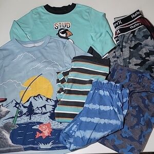 3/$30 LAZY ONE HURLEY EDDIE BAUER Sleep Pajamas PJs Cotton Sets Long Sleeve